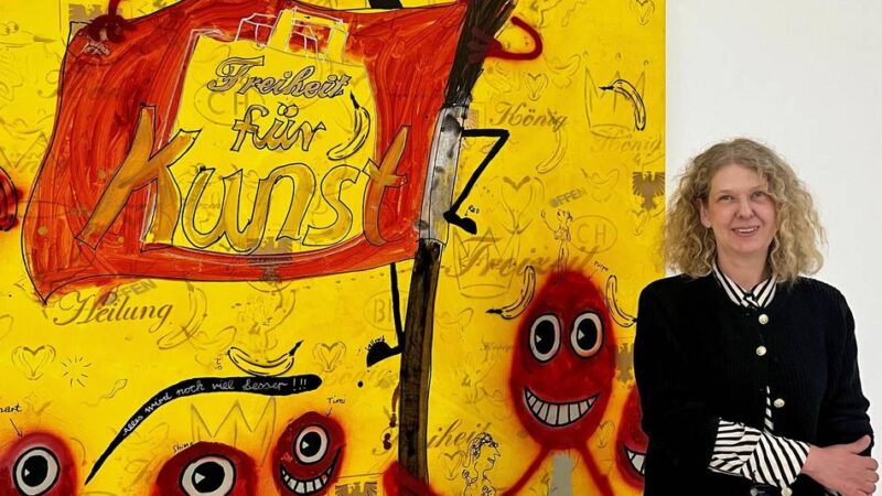 Niederrhein-Tour von Thomas Baumgärtel: Der Bananensprayer und die Könige im Schloss Moyland