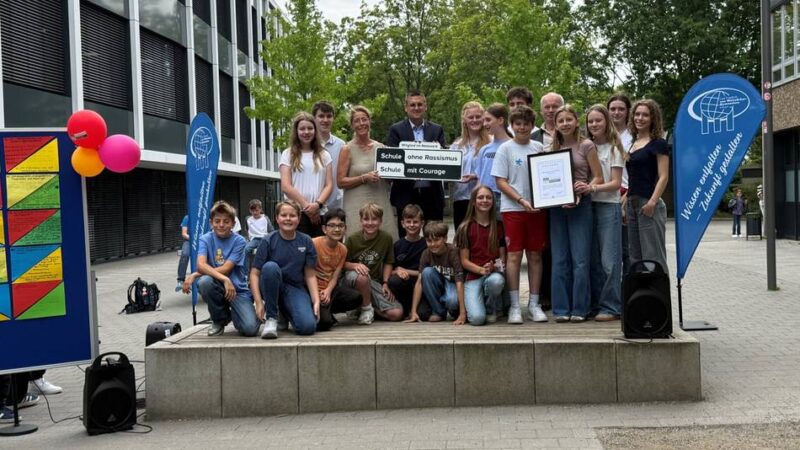 Carl-Friedrich-von Weizsäcker-Gymnasium : Gymnasium tritt Netzwerk gegen Rassismus bei