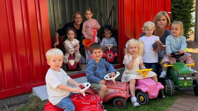 Dank Spende: Ein neues Zuhause für die Spielsachen beim „Vergissmeinnicht“