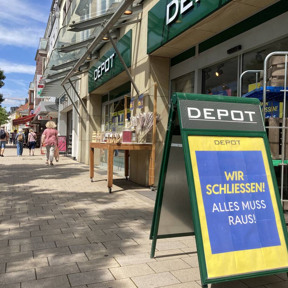 Kunden beklagen Niedergang der Kreisstadt: Depot in Wesel muss schließen – Fürs Ladenlokal gibt es bereits drei Interessenten