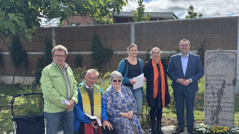 Gedenkstein in Nievenheim: Pilgertradition seit Jahrhunderten – jetzt wieder sichtbar