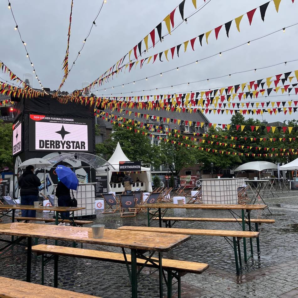 Abba und Fußball: Goch wartet auf den Sommer und die Fans