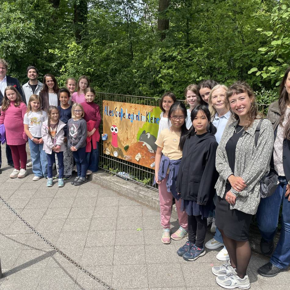 Projekt im Offenen Ganztag: Müll wird in Werstener Grundschule zum Kunstobjekt