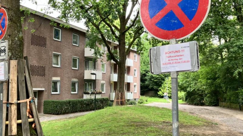 Regenwasser in Düsseldorf: Zisterne soll Häuser in Garath vor Überflutung schützen