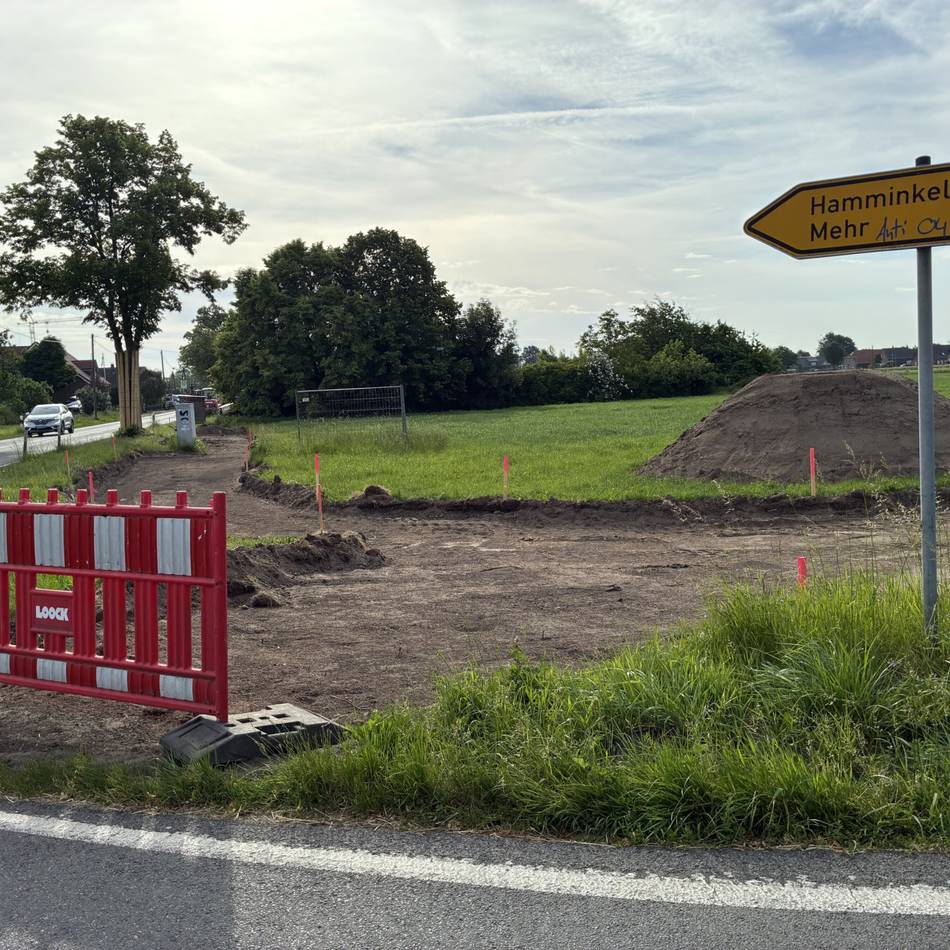 Erste Bauarbeiten haben begonnen: Diese neuen Radwege sind rund um Haffen und Mehr geplant