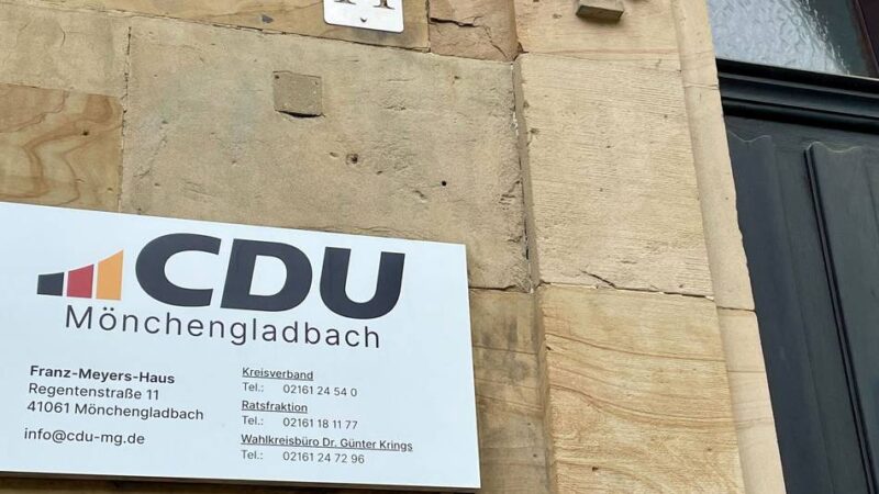 Politik in Mönchengladbach: An MGMG-Chef entzündet sich Machtkampf in der CDU-Fraktion