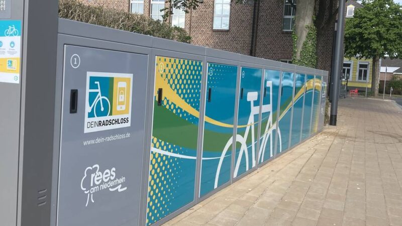 Mobilstation am Reeser Busbahnhof: So funktioniert die Fahrradgarage am Busbahnhof
