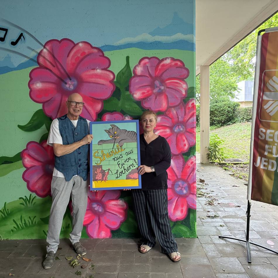 Ausstellung in Mörsenbroich: Düsseldorfer René Moraldo zeigt erstmals seine Kunst