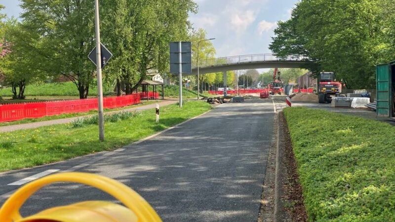 Sperrung in Kempen: Bauarbeiten an der Straelener Straße dauern länger als geplant