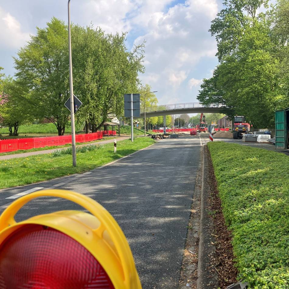 Sperrung in Kempen: Bauarbeiten an der Straelener Straße dauern länger als geplant