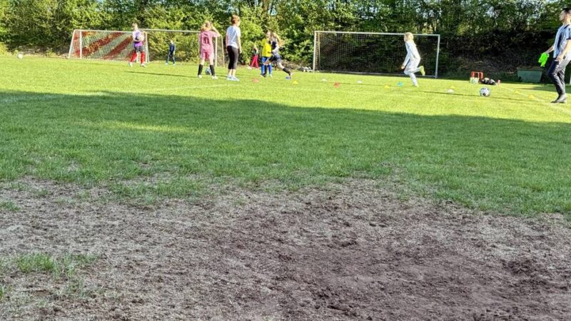 Vereinssport in Wermelskirchen: Der Naturrasen in Pohlhausen ist am Limit