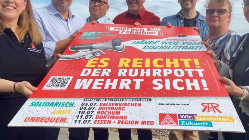 „Ruhrpott Rebellion“ in Duisburg: „In der Coronazeit waren wir Helden, nun sind wir zu faul“