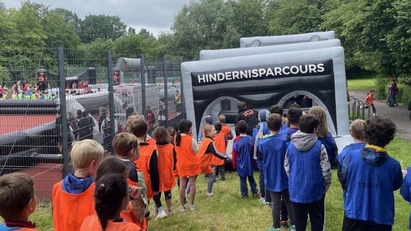 Kinder in Mettmann: Sportevent machte Grundschule Beine