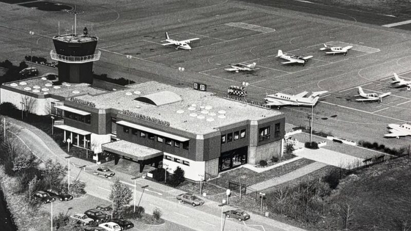 70 Jahre Flughafen Mönchengladbach: „Eigentlich ein Riesenglück, dass das Flughafengeschäft nicht funktioniert hat“