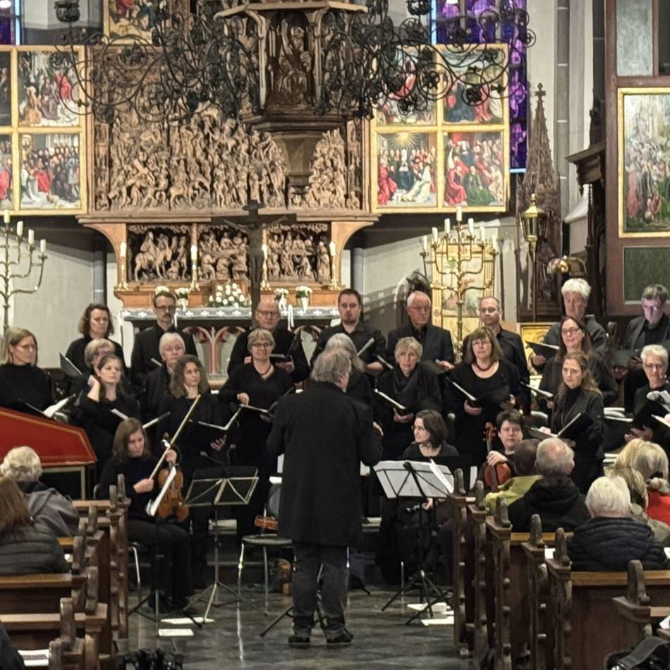 Würdevolles Konzert in St. Nicolai: Opus M und Kammerchor Haldern mit Werken von Barock bis Gegenwart