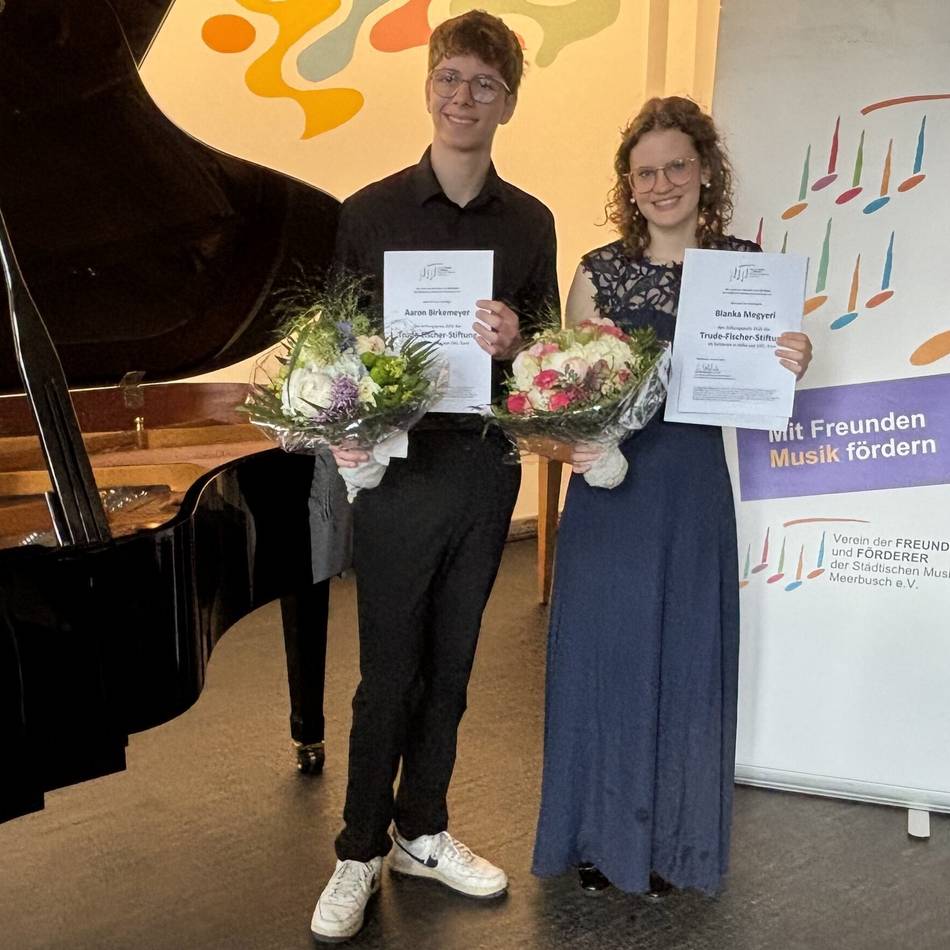 Musikschule Meerbusch: 16-Jährige gewinnen renommierten Klavierförderpreis