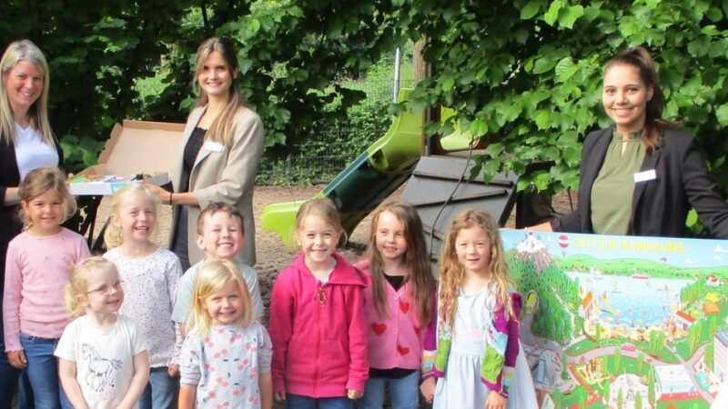 Auszeichnung des Gesundheitsamtes: Sonsbecker Kita punktet mit Hitzeschutz-Wissen