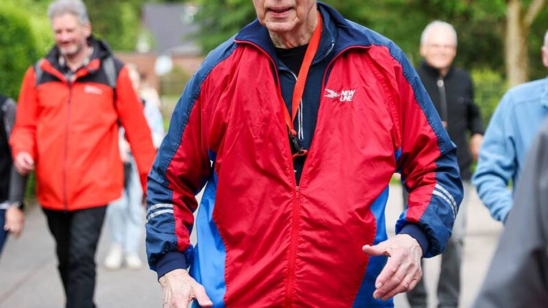 85-jähriger Läufer aus Mönchengladbach: Rolf Taubner ist seit über 40 Jahren die Seele des Lauftreffs