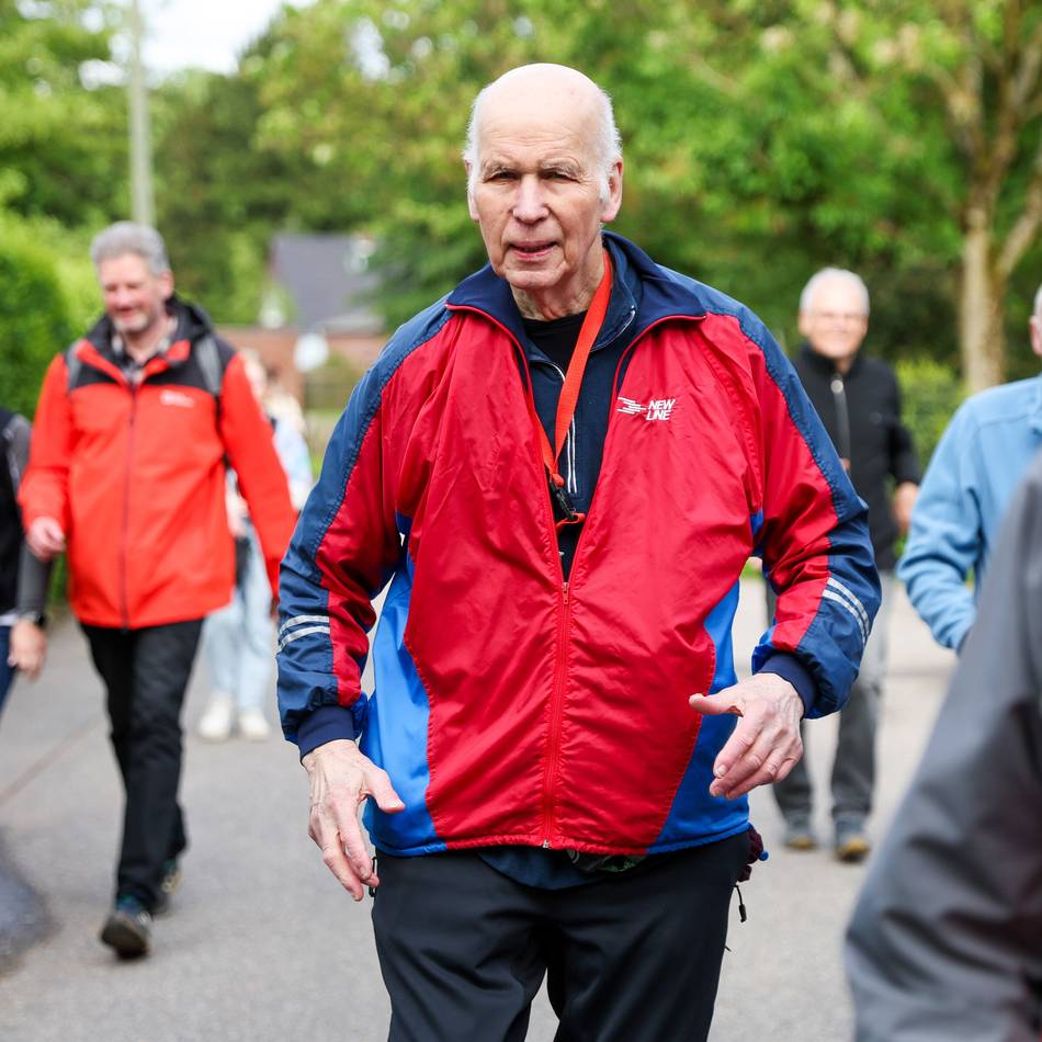 85-jähriger Läufer aus Mönchengladbach: Rolf Taubner ist seit über 40 Jahren die Seele des Lauftreffs