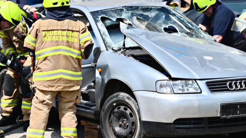 Besonderer Einsatz für Hückeswagener Feuerwehrleute: Training für den Dienst am Limit