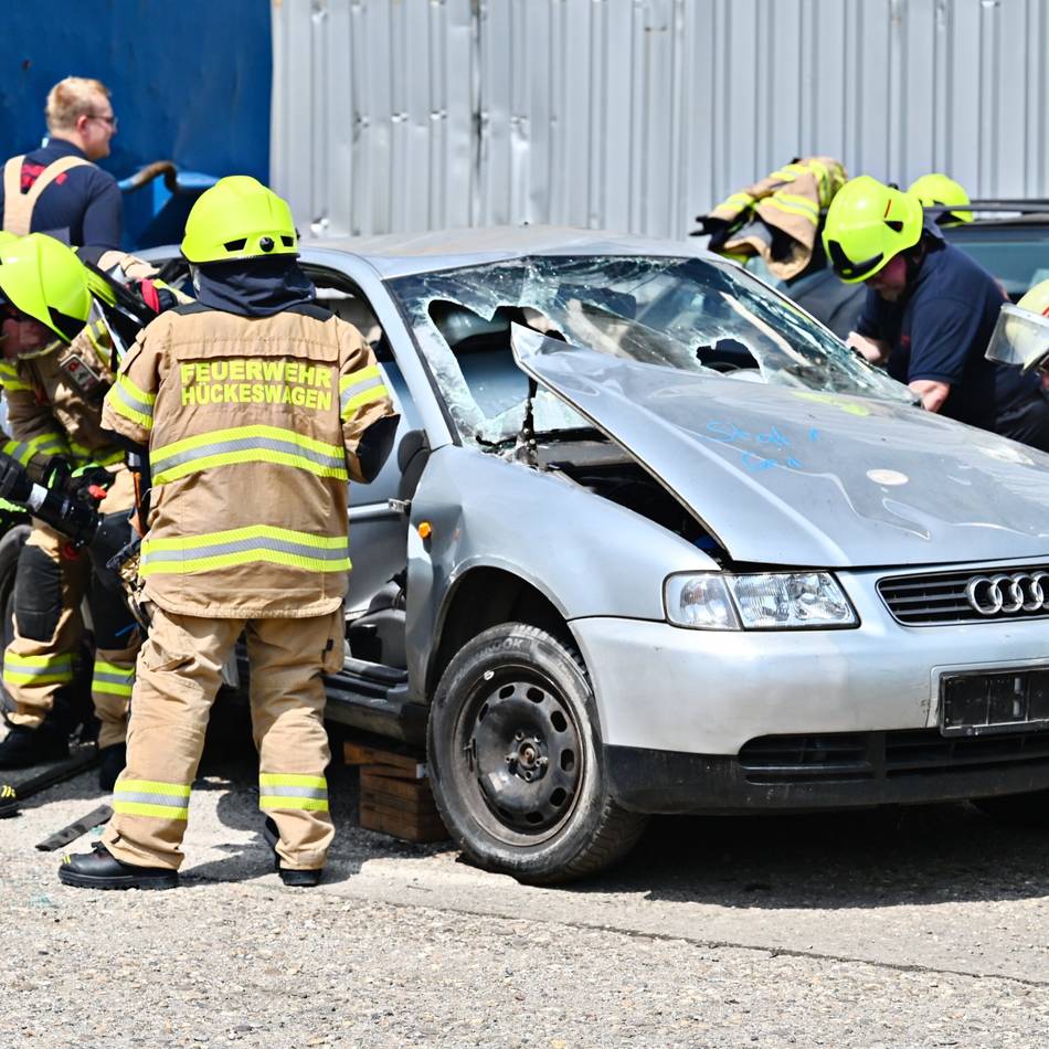 Besonderer Einsatz für Hückeswagener Feuerwehrleute: Training für den Dienst am Limit