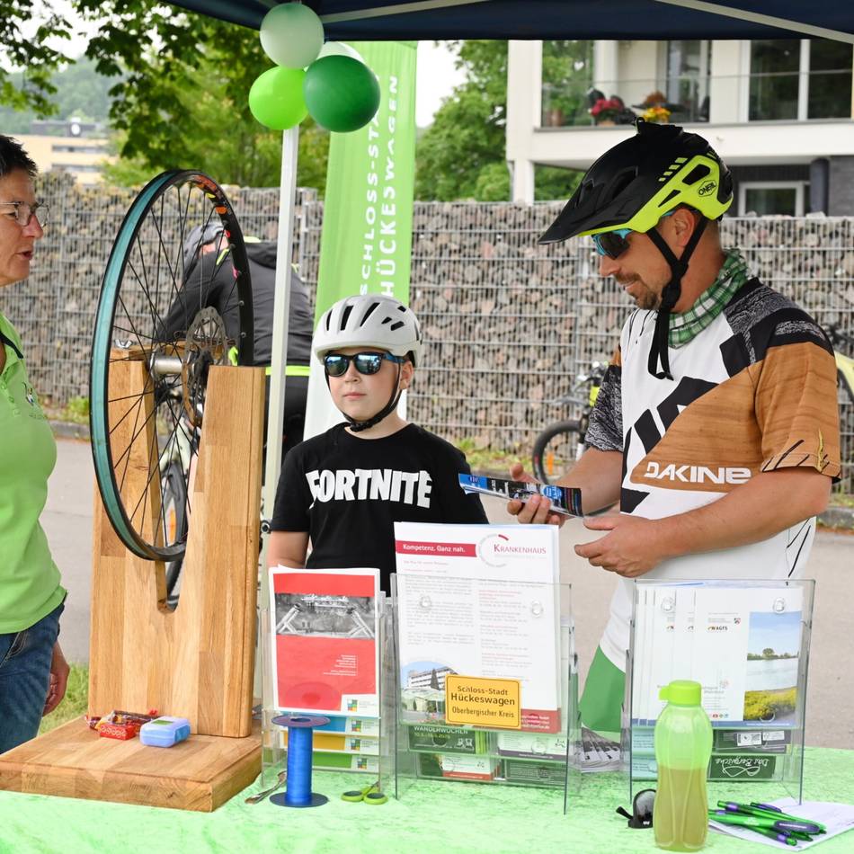 Trassen-Treffen auch in Hückeswagen, Radevormwald und Wipperfürth: Fahrrad-Event mit Radtour, Stempelaktion und vielen Informationen