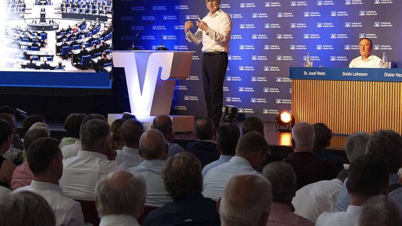 Appell von Volksbank-Niederrhein-Chef: „Dieses Land hat immer die Kraft gehabt, Auswege zu finden“
