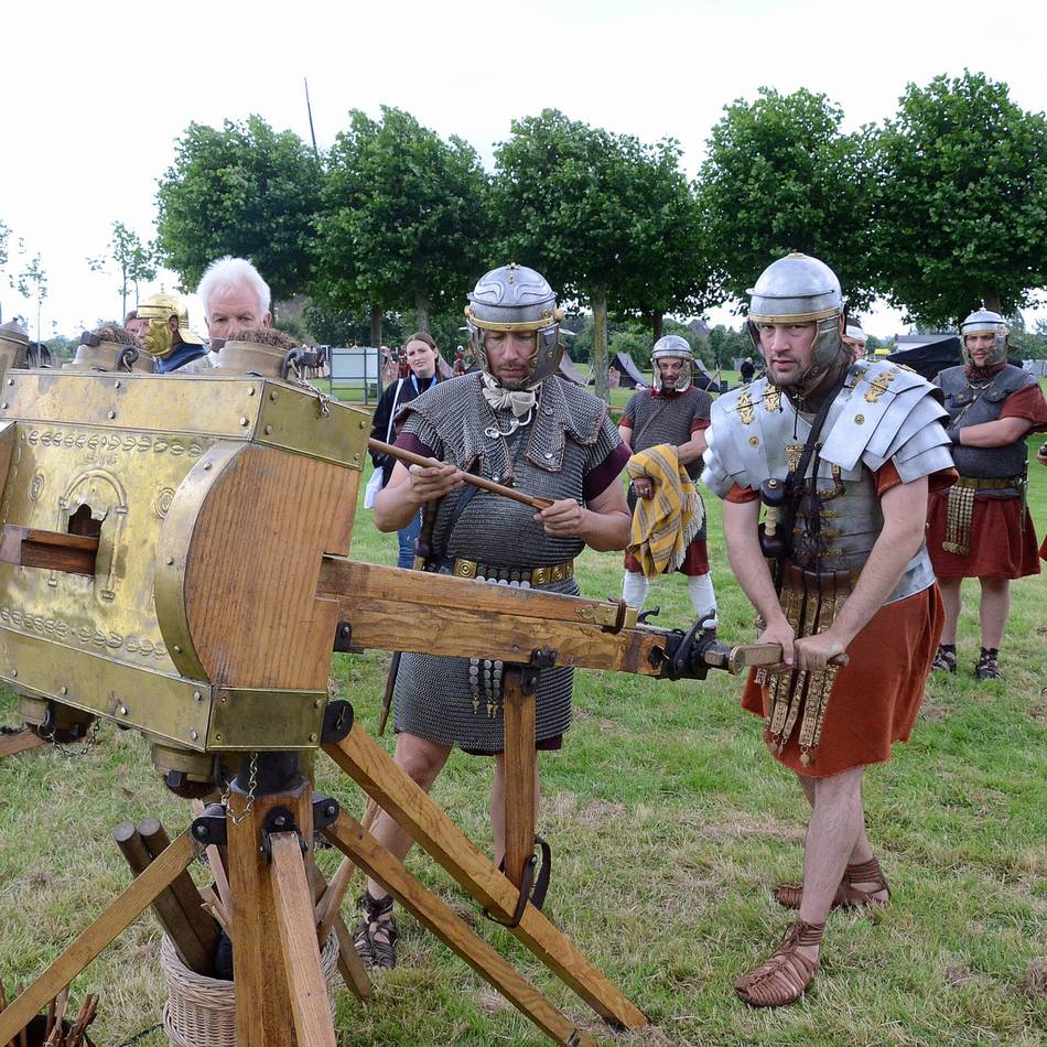 Limesfest in Xanten: Legionäre und Händler zeigen römischen Alltag