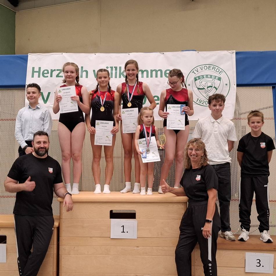 ATV Hückeswagen: Trampolin-Nachwuchs überrascht Trainerteam