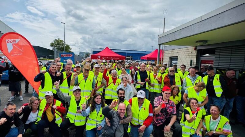 Streik im Neusser Maoam-Werk: Saure Stimmung in der Süßwaren-Industrie