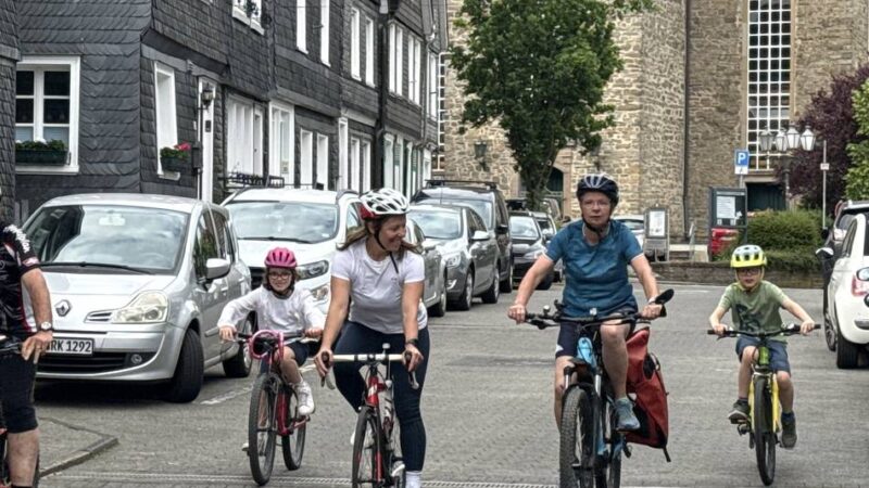 Stadtradeln in Hückeswagen: Die „Marktsträßer“ strampeln gemeinsam