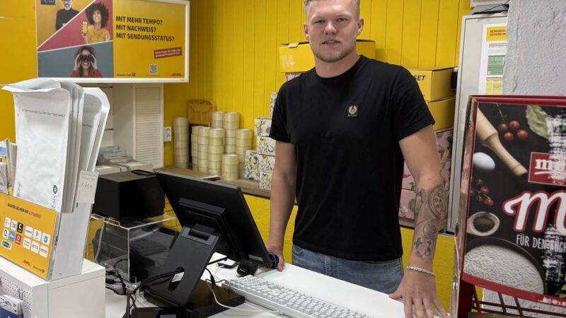 Ehemalige Tankstelle wird Dorftreffpunkt: Jungunternehmer bringen Lotto und Post zurück nach Borth