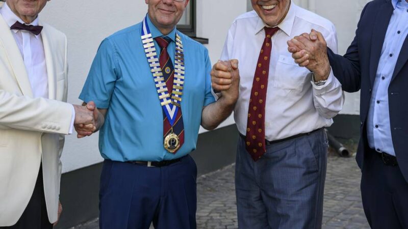 Sommerfest im Kaiserhof: Sven Bredlow übernimmt die Präsidentschaft beim Probus-Club Kaarst
