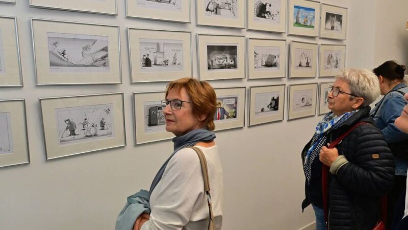 Meister der Karikatur – Ausstellung erinnert an Nik Ebert: „Er wollte die Welt ein Stück besser machen.“