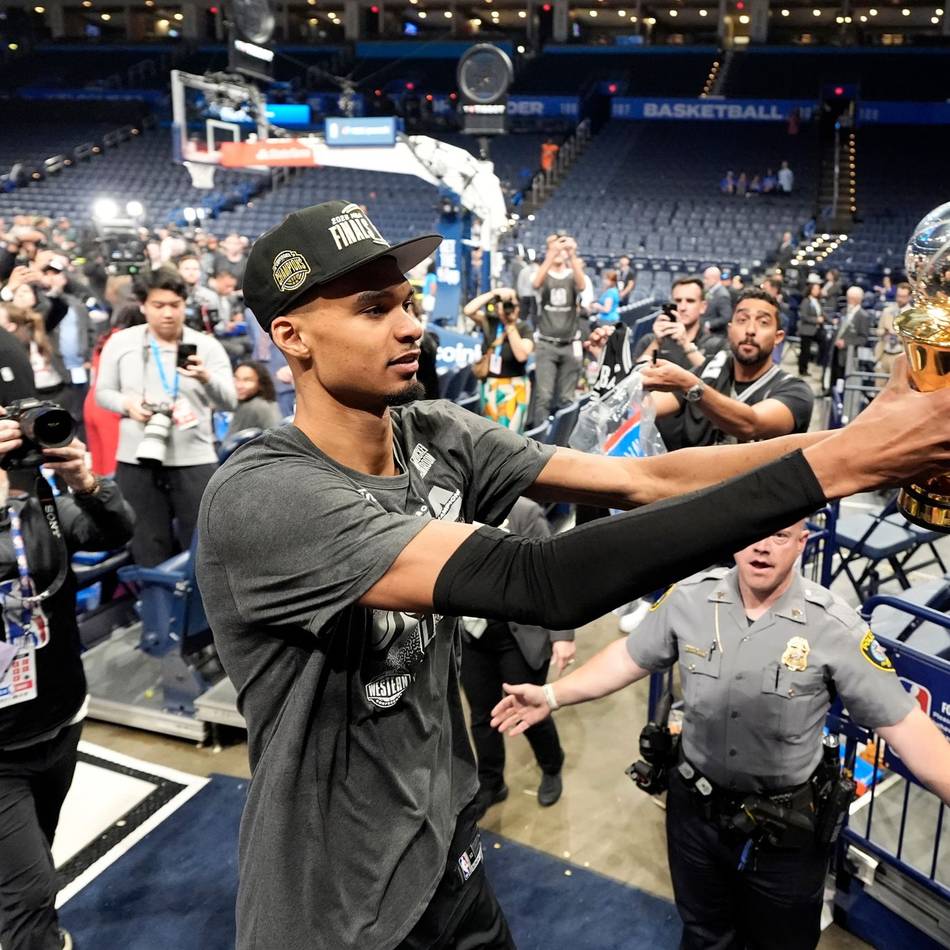 Basketball-Finale: Trump und New York: NBA-Riesenbühne für „Alien“ Wembanyama