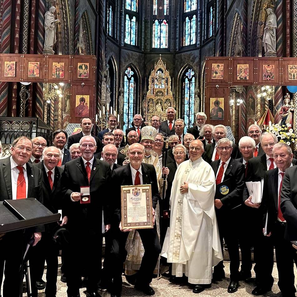 Chor in Kevelaer besteht seit 50 Jahren: Viel Applaus für Theodosiuschor in der Basilika