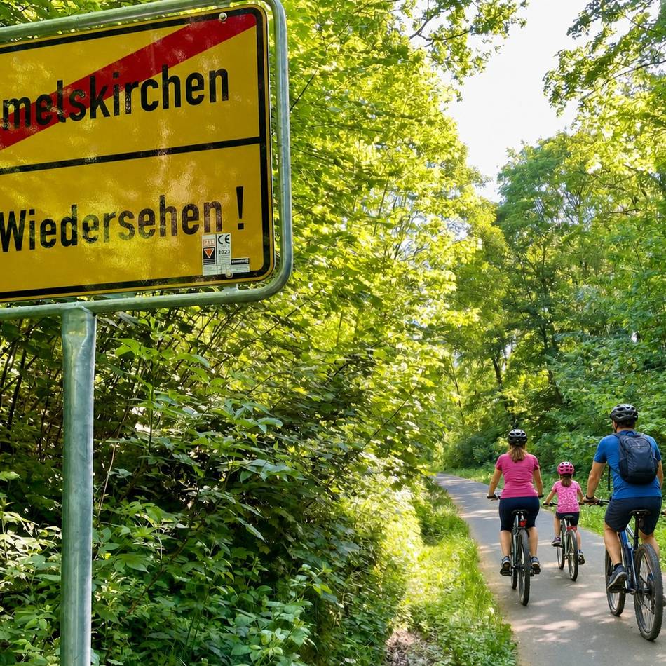 Vier Touren zwischen Balkantrasse und Badepause: Familienradeln rund um Wermelskirchen