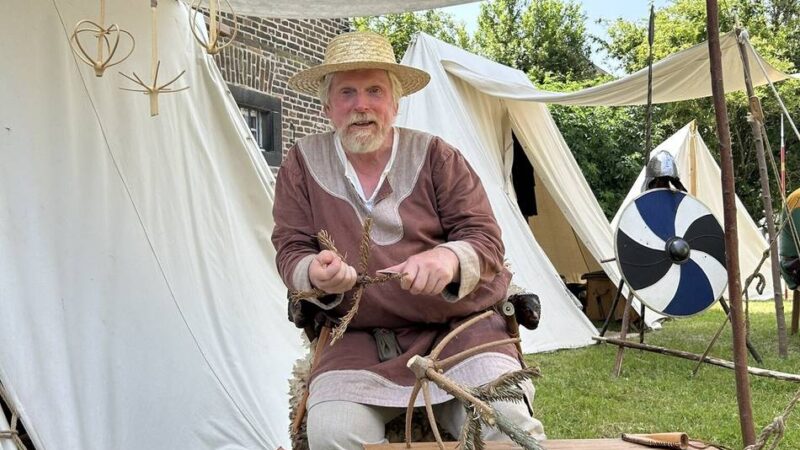 Haus Bürgel Monheim: Frankenlager kehrt auf die Museumswiese zurück