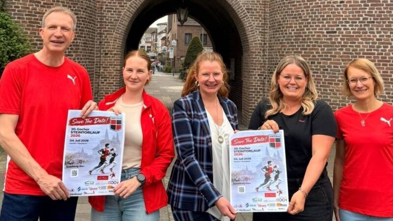 Innenstadt-Event am 4. Juli: Warum sich Läufer beim Gocher Steintorlauf jetzt beeilen müssen