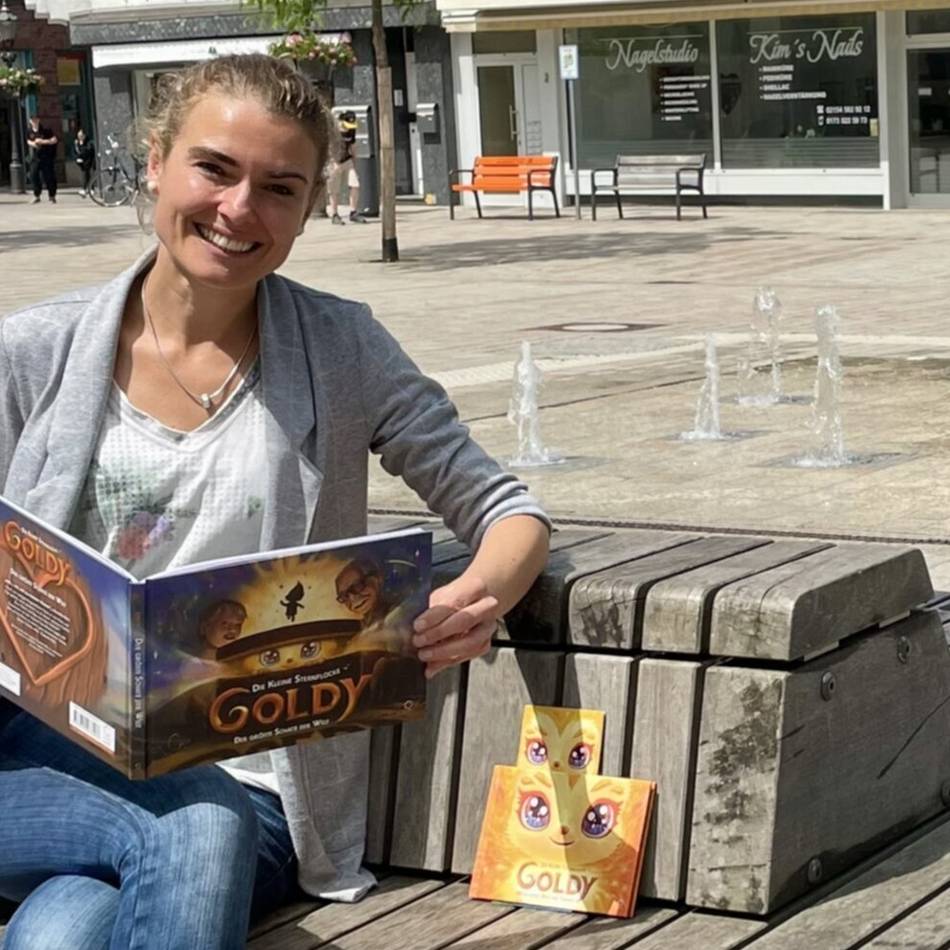 „Die kleine Sternflocke“: Willicherin schreibt „Goldy“-Kinderbücher