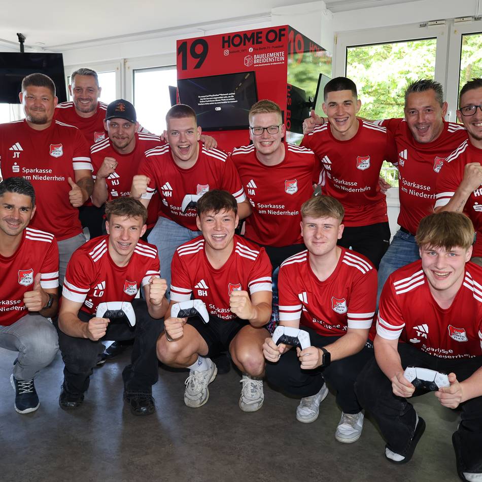 E-Sport in Rheinberg: TuS Borth qualifiziert sich für Playoffs im digitalen Fußball
