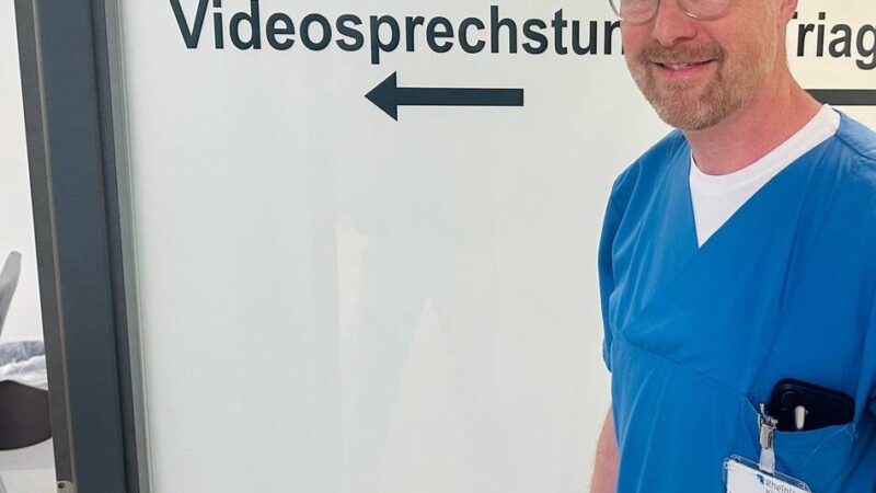 Medizinische Versorgung in Neuss: Ambulanter Notdienst bietet am Lukaskrankenhaus virtuelle Sprechstunden an