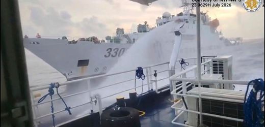 Südchinesisches Meer: China attackierte philippinische Schiffe mit Wasserwerfern