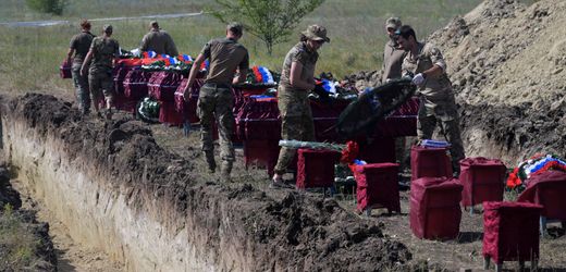 Bis zu 600.000 Soldaten im Ukrainekrieg getötet