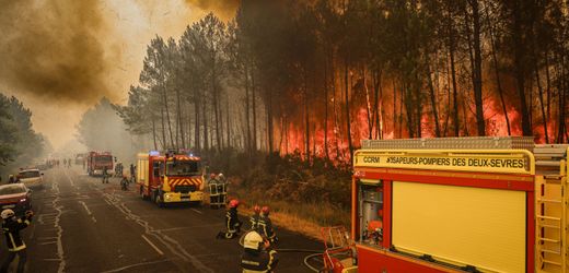Waldbrände bei Bordeaux: Wie Saumos und Le Porge das Inferno erlebten