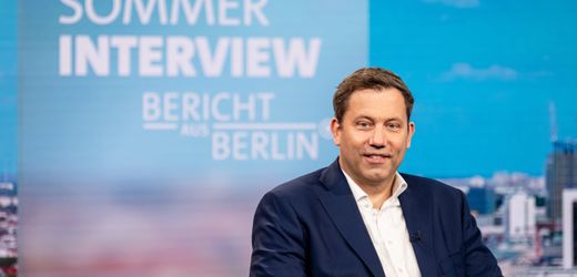 Lars Klingbeil im ARD-Sommerinterview: »Pragmatische Umsetzung« von Krankschreibungsregeln