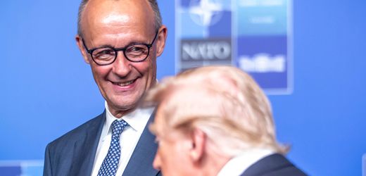 Friedrich Merz schwärmt von Nato-Zusammenhalt und lobt Donald Trump