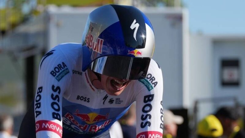 Zweikampf an der Red-Bull-Spitze: Lipowitz geschlagen – Zusammenspiel mit Evenepoel harmoniert (noch) nicht