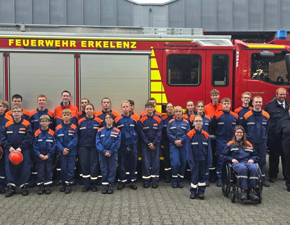 50 Jahre Jugendfeuerwehr Erkelenz: Erfolgsgeschichte nach schwächelndem Start