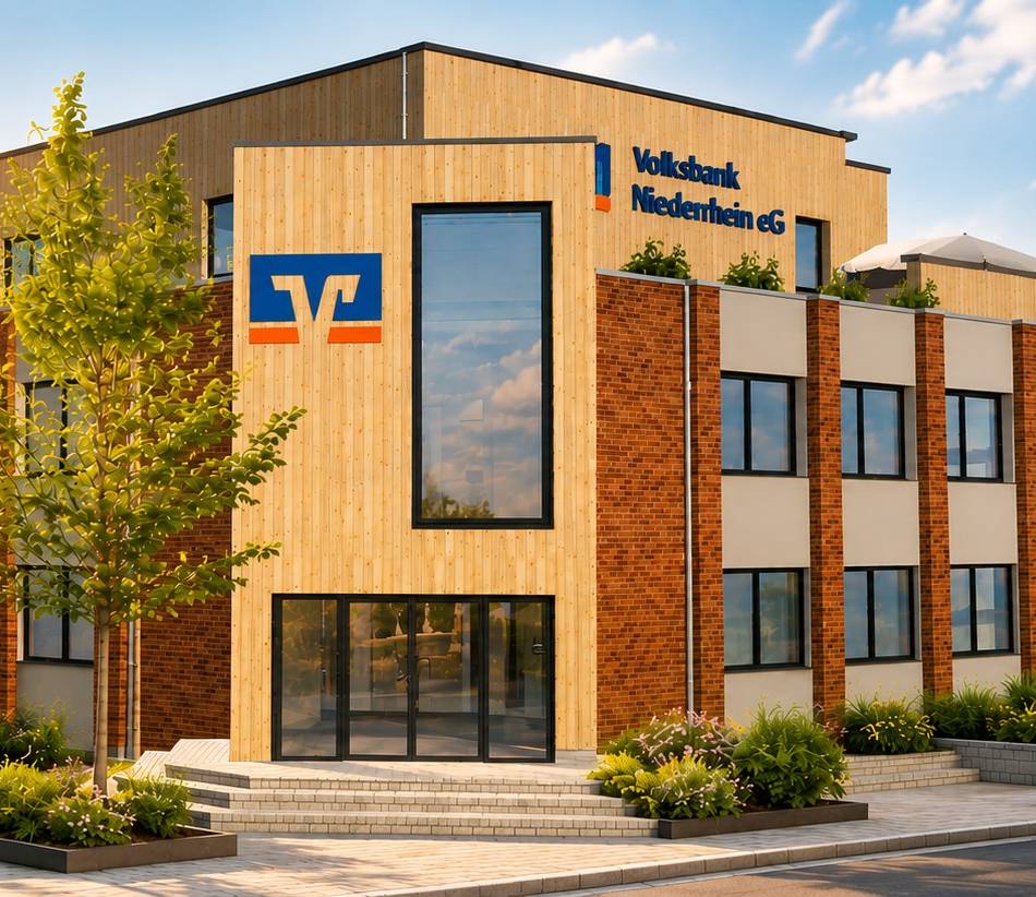 Programm für die ganze Familie: Volksbank-Geschäftsstelle in Alpen öffnet nach der Modernisierung wieder